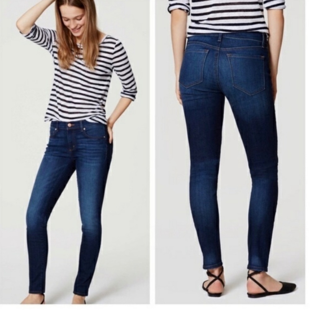Loft Anne Taylor Super Skinny Jeans Ladies Size 26/2